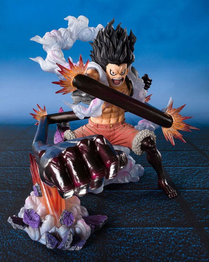 One Piece - Statue Monkey D. Luffy Gear 4 Snake Man King Cobra Figuarts ZERO Extra Battle PVC 21 cm (TAMASHII NATION)