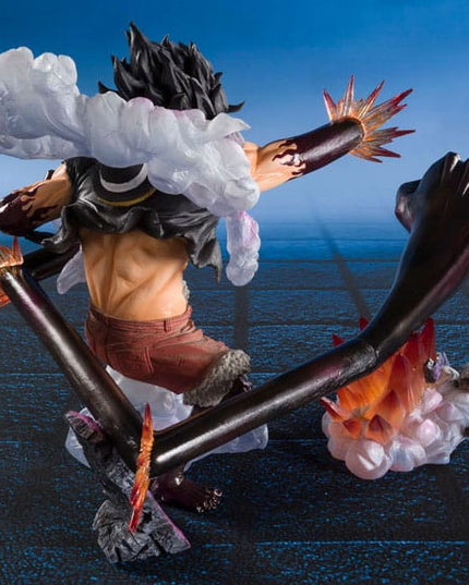 One Piece - Statue Monkey D. Luffy Gear 4 Snake Man King Cobra Figuarts ZERO Extra Battle PVC 21 cm (TAMASHII NATION)