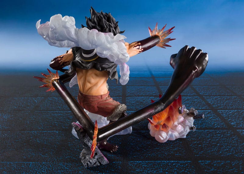 One Piece - Statue Monkey D. Luffy Gear 4 Snake Man King Cobra Figuarts ZERO Extra Battle PVC 21 cm (TAMASHII NATION)