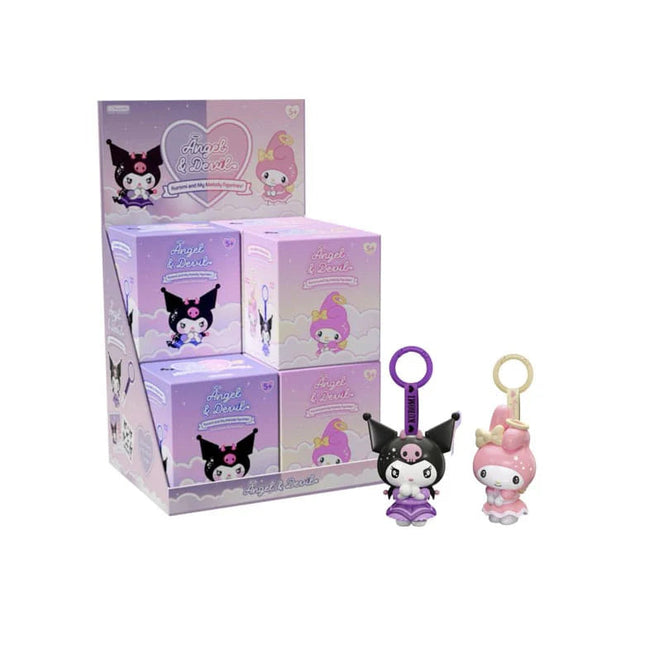 Sanrio - My Melody & Kuromi - Angel & Devil Keyring