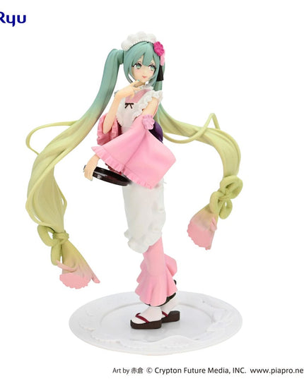 Hatsune Miku Exceed Creative PVC Statue Matcha Green Tea Parfait Cherry Blossom Ver. 20 cm (FURYU)