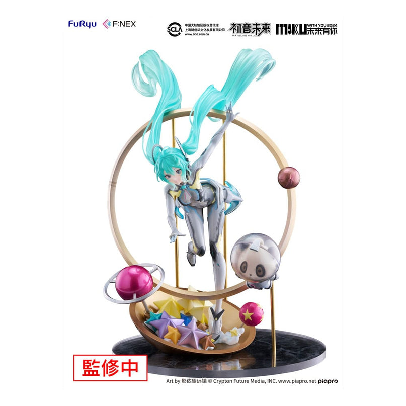 Hatsune Miku F:NEX - Miku with You 2024 Ver. PVC Statue 1/7 29 cm (FURYU) PREORDER NOV