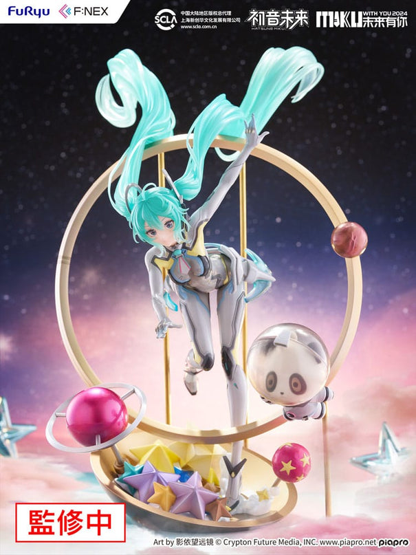 Hatsune Miku F:NEX - Miku with You 2024 Ver. PVC Statue 1/7 29 cm (FURYU) PREORDER NOV