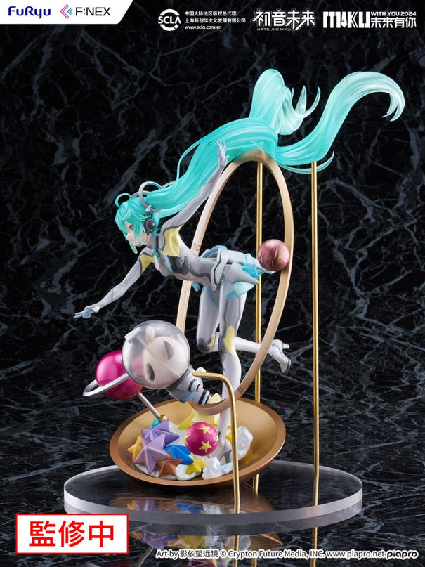 Hatsune Miku F:NEX - Miku with You 2024 Ver. PVC Statue 1/7 29 cm (FURYU) PREORDER NOV