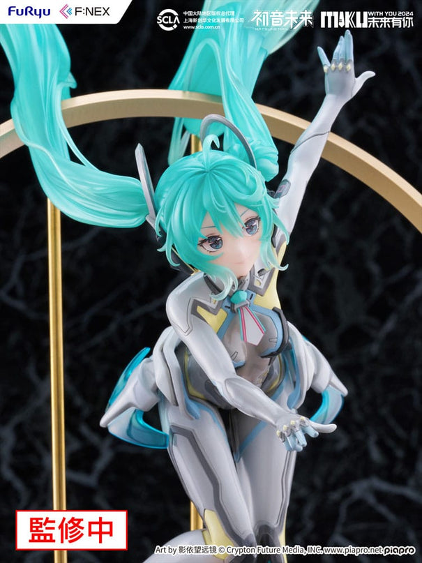 Hatsune Miku F:NEX - Miku with You 2024 Ver. PVC Statue 1/7 29 cm (FURYU) PREORDER NOV
