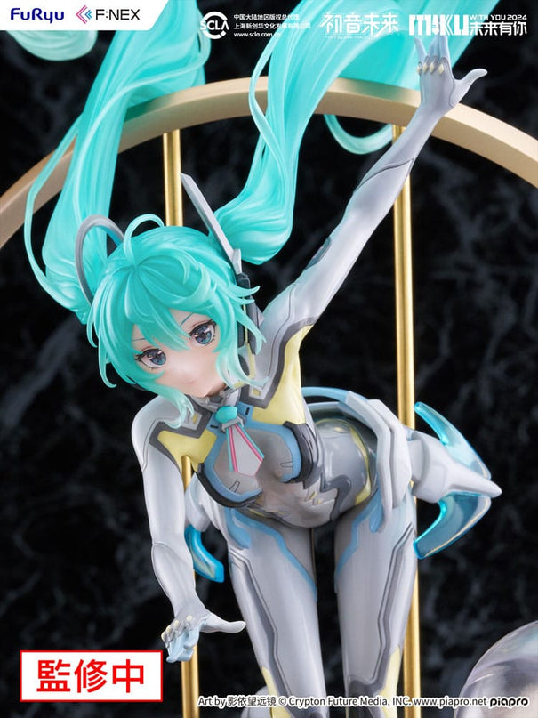 Hatsune Miku F:NEX - Miku with You 2024 Ver. PVC Statue 1/7 29 cm (FURYU) PREORDER NOV