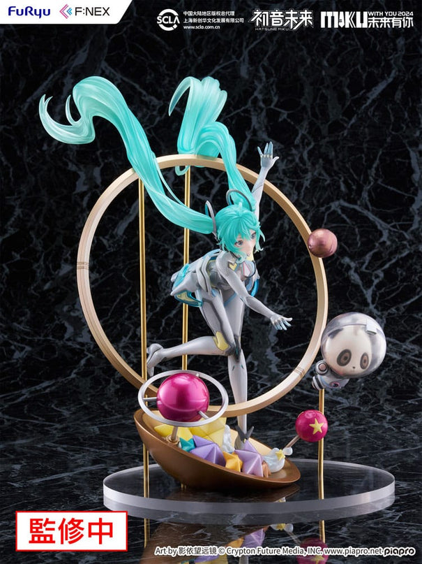Hatsune Miku F:NEX - Miku with You 2024 Ver. PVC Statue 1/7 29 cm (FURYU) PREORDER NOV