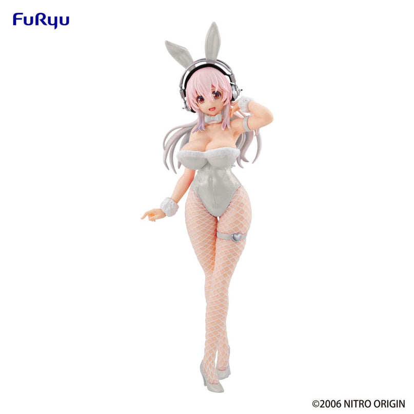 Super Sonico BiCute Bunnies PVC Statue Pearl White Ver. 30 cm (FURYU)