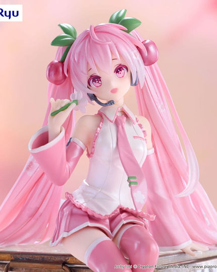 Hatsune Miku - Sakura Miku 2024 Pearl Color Ver. Noodle Stopper PVC Statue 15 cm (FURYU)