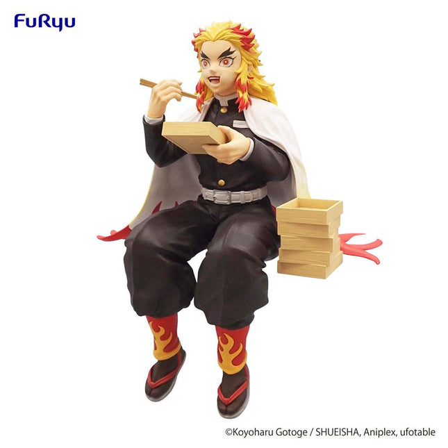 Demon Slayer - Rengoku Kyojuro Noodle Stopper PVC Statue 14 cm (FURYU)