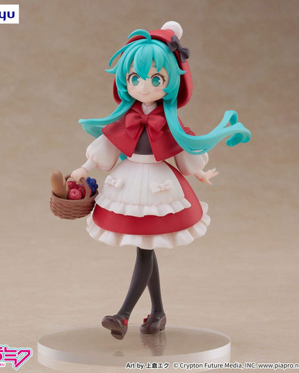 Hatsune Miku - Little Red Riding Hood Ver. Desktop Fairy PVC Statue 16 cm (FURYU)