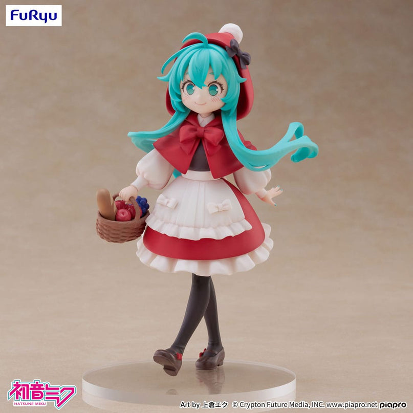 Hatsune Miku - Little Red Riding Hood Ver. Desktop Fairy PVC Statue 16 cm (FURYU)