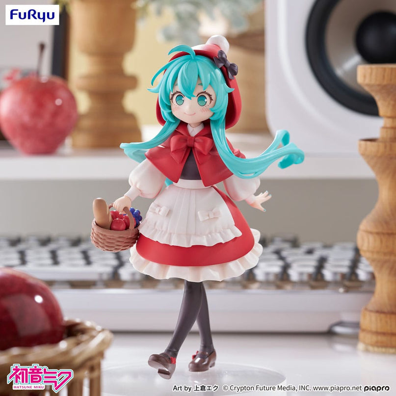 Hatsune Miku - Little Red Riding Hood Ver. Desktop Fairy PVC Statue 16 cm (FURYU)