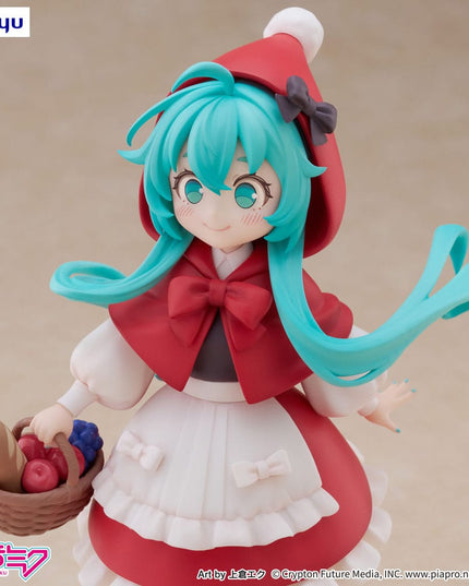 Hatsune Miku - Little Red Riding Hood Ver. Desktop Fairy PVC Statue 16 cm (FURYU)