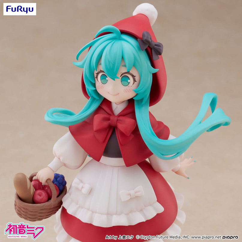 Hatsune Miku - Little Red Riding Hood Ver. Desktop Fairy PVC Statue 16 cm (FURYU)