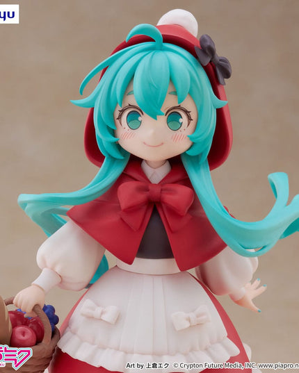 Hatsune Miku - Little Red Riding Hood Ver. Desktop Fairy PVC Statue 16 cm (FURYU)