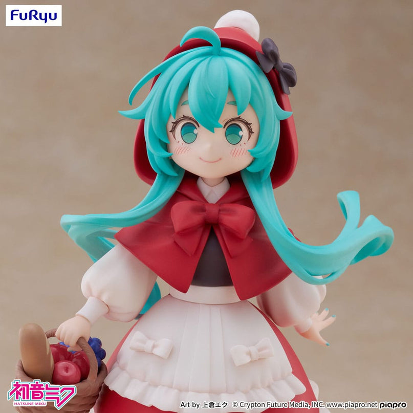 Hatsune Miku - Little Red Riding Hood Ver. Desktop Fairy PVC Statue 16 cm (FURYU)