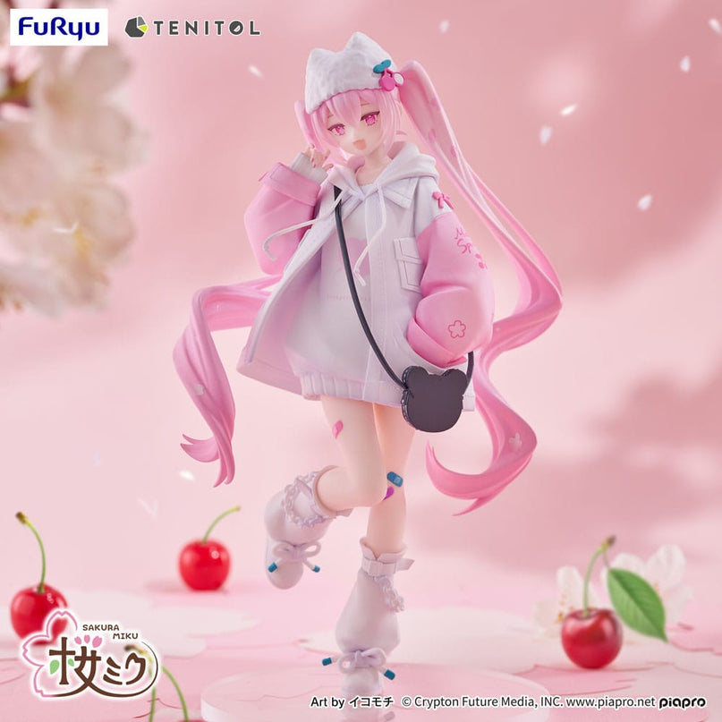 Hatsune Miku - Sakura Miku Cool style [petit] Tenitol PVC Statue 19 cm (FURYU)