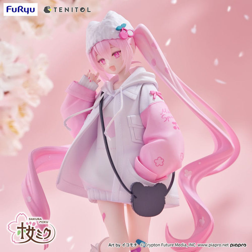 Hatsune Miku - Sakura Miku Cool style [petit] Tenitol PVC Statue 19 cm (FURYU)