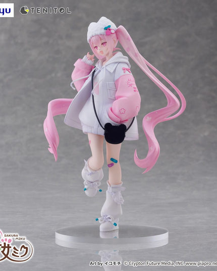 Hatsune Miku - Sakura Miku Cool style [petit] Tenitol PVC Statue 19 cm (FURYU)