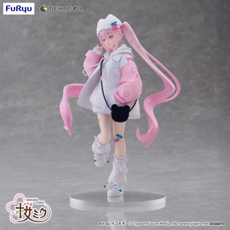 Hatsune Miku - Sakura Miku Cool style [petit] Tenitol PVC Statue 19 cm (FURYU)