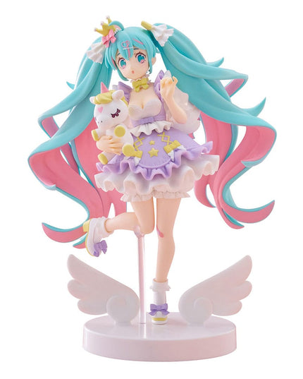 Hatsune Miku - Hatsune Miku Yumekawa Princess Lavender Ver. Tenitol PVC Statue 21 cm (FURYU) PREORDER FEB