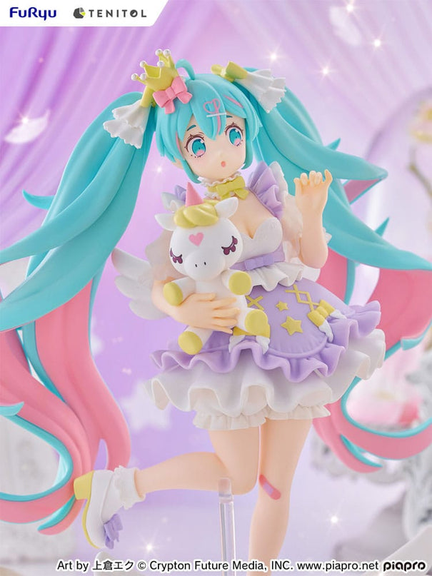 Hatsune Miku - Hatsune Miku Yumekawa Princess Lavender Ver. Tenitol PVC Statue 21 cm (FURYU) PREORDER FEB