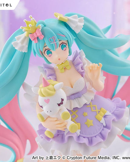 Hatsune Miku - Hatsune Miku Yumekawa Princess Lavender Ver. Tenitol PVC Statue 21 cm (FURYU) PREORDER FEB