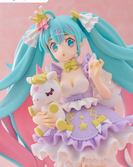 Hatsune Miku - Hatsune Miku Yumekawa Princess Lavender Ver. Tenitol PVC Statue 21 cm (FURYU) PREORDER FEB