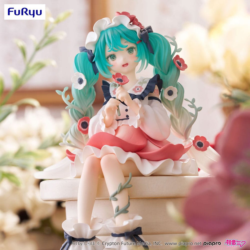 Hatsune Miku - Flower Fairy Anemone Noodle Stopper Figure 14 cm (FURYU)
