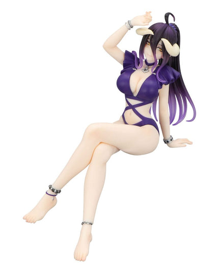 Overlord - Albedo Swimsuit Noodle Stopper PVC Statue Purple Color Ver. 16 cm (FURYU)