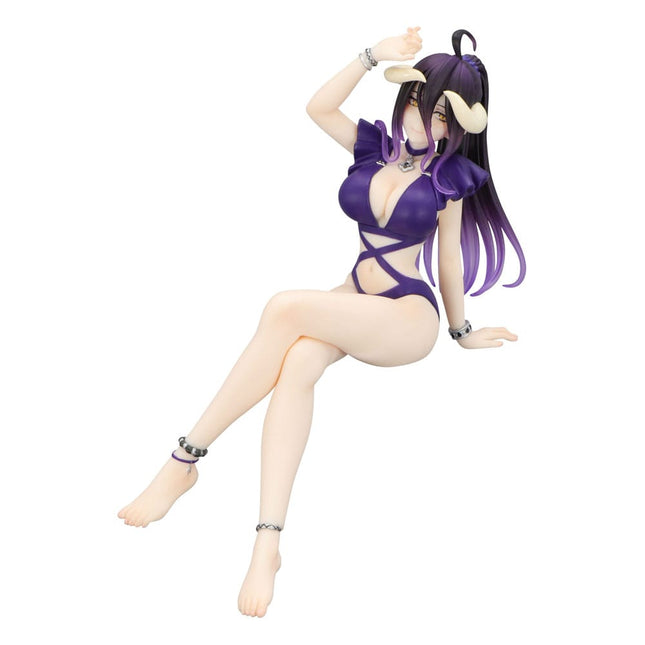 Overlord - Albedo Swimsuit Noodle Stopper PVC Statue Purple Color Ver. 16 cm (FURYU)