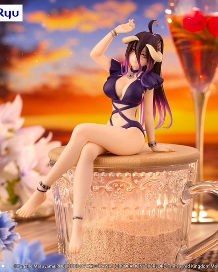 Overlord - Albedo Swimsuit Noodle Stopper PVC Statue Purple Color Ver. 16 cm (FURYU)