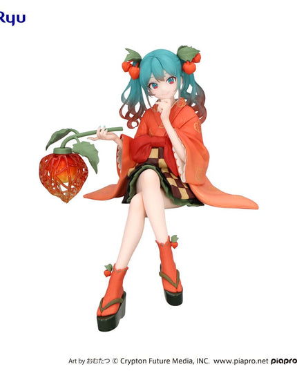 Hatsune Miku - Flower Fairy Winter Cherry Noodle Stopper PVC Statue 15 cm (FURYU)