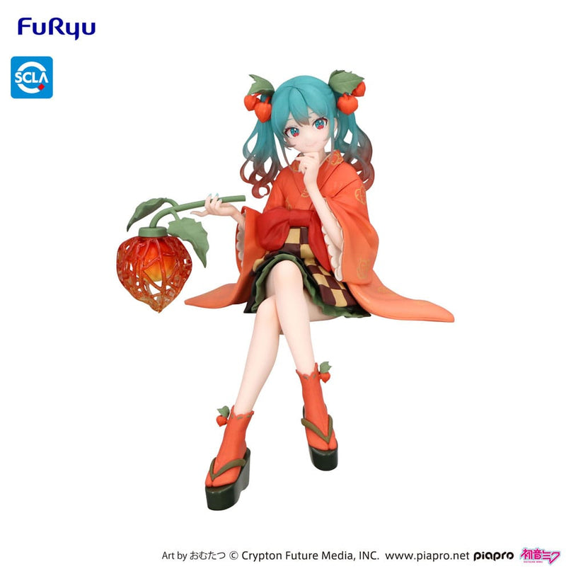 Hatsune Miku - Flower Fairy Winter Cherry Noodle Stopper PVC Statue 15 cm (FURYU)