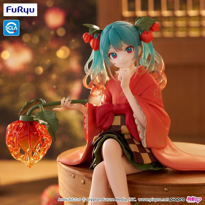 Hatsune Miku - Flower Fairy Winter Cherry Noodle Stopper PVC Statue 15 cm (FURYU)