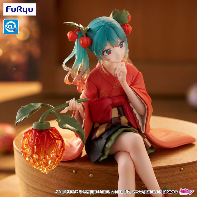 Hatsune Miku - Flower Fairy Winter Cherry Noodle Stopper PVC Statue 15 cm (FURYU)