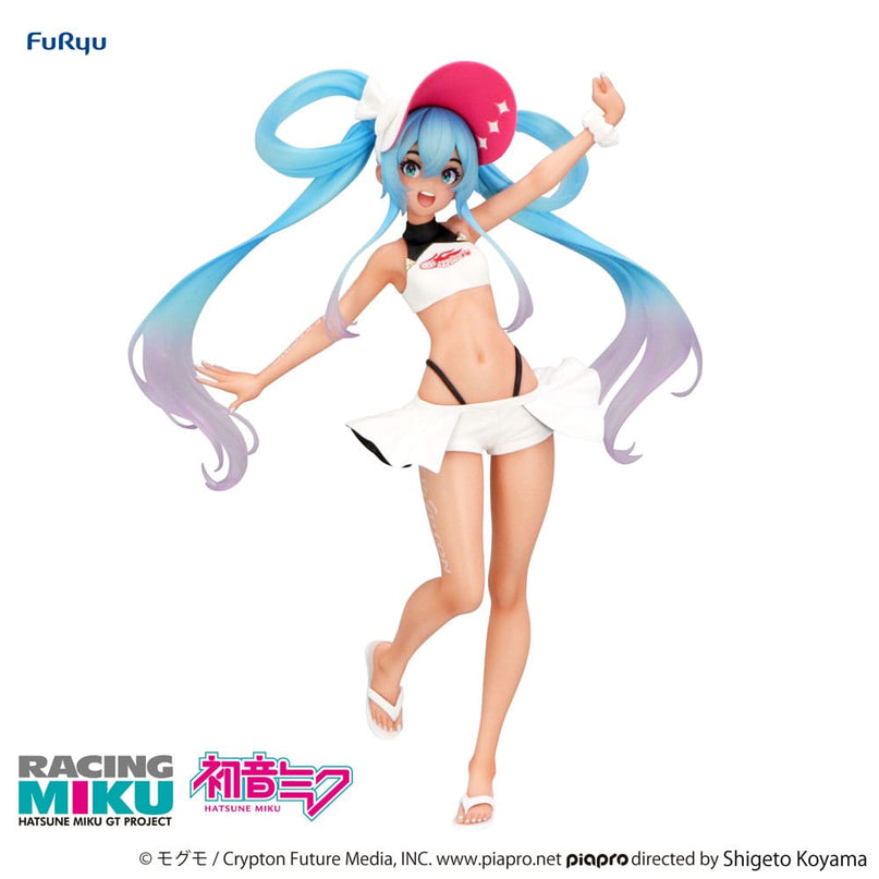 Hatsune Miku GT Project - Racing Miku 2024 Summer Holiday Ver. Trio-Try-iT PVC Statue 23 cm (FURYU)
