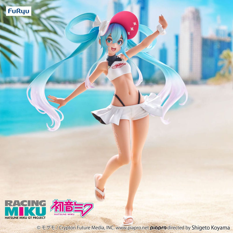 Hatsune Miku GT Project - Racing Miku 2024 Summer Holiday Ver. Trio-Try-iT PVC Statue 23 cm (FURYU)