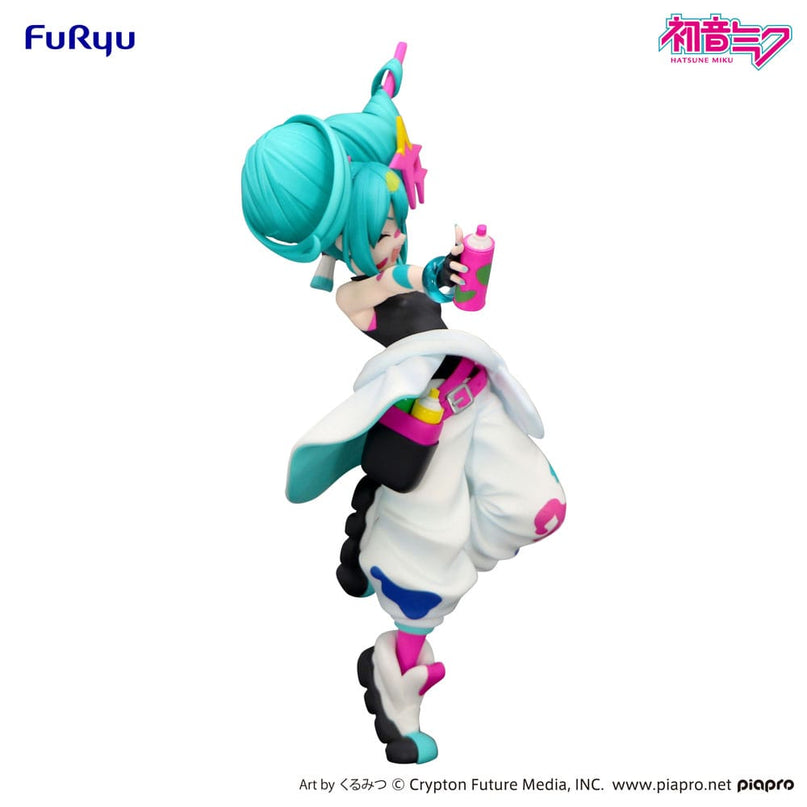 Hatsune Miku - Miku Paint Girl Trio-Try-iT PVC Statue 19 cm (FURYU)