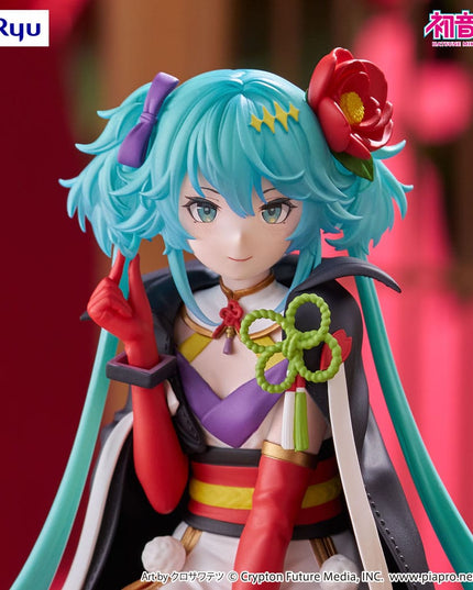 Hatsune Miku - Flower Fairy Camellia Noodle Stopper PVC Statue 15 cm (FURYU)