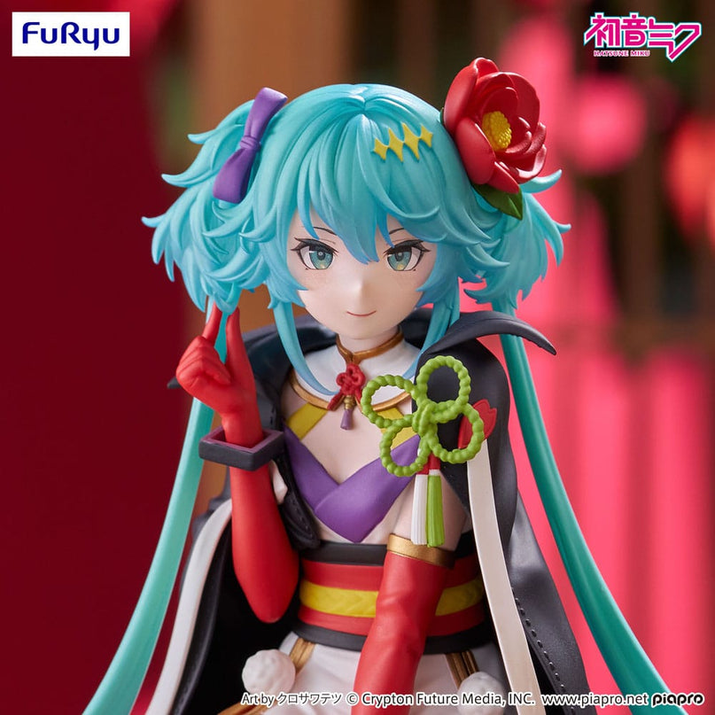 Hatsune Miku - Flower Fairy Camellia Noodle Stopper PVC Statue 15 cm (FURYU)