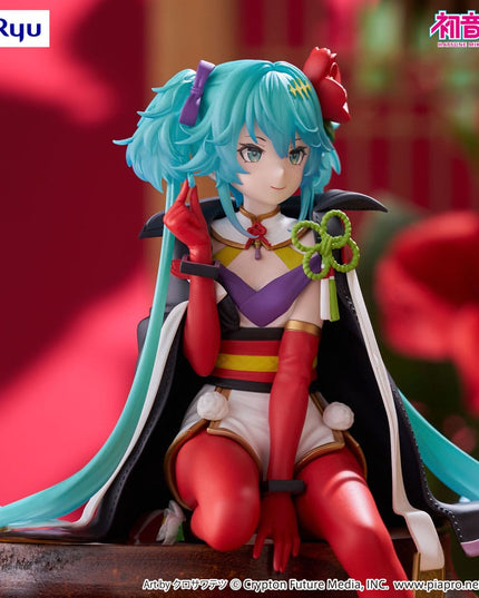 Hatsune Miku - Flower Fairy Camellia Noodle Stopper PVC Statue 15 cm (FURYU)