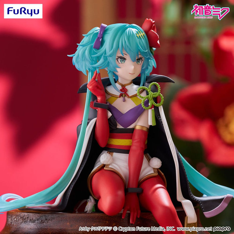 Hatsune Miku - Flower Fairy Camellia Noodle Stopper PVC Statue 15 cm (FURYU)