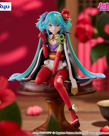 Hatsune Miku - Flower Fairy Camellia Noodle Stopper PVC Statue 15 cm (FURYU)