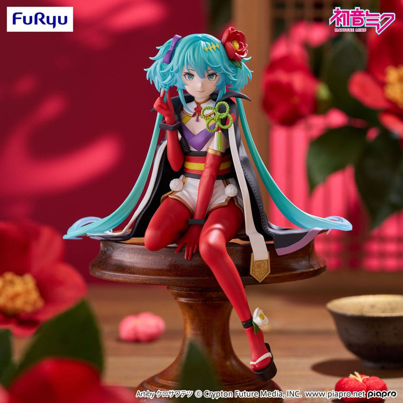 Hatsune Miku - Flower Fairy Camellia Noodle Stopper PVC Statue 15 cm (FURYU)