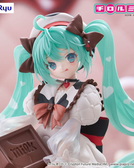 Hatsune Miku x Tirol Choco - Hatsune Miku Milk Ver. Trio-Try-iT PVC Statue 18 cm (FURYU)
