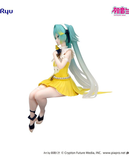 Hatsune Miku - Canary Bird Noodle Stopper PVC Statue 14 cm (FURYU)