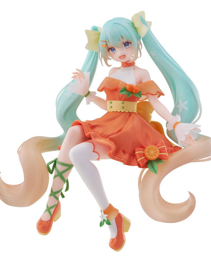Hatsune Miku - Flower Hatsune Miku Citrus Ver. Noodle Stopper PVC Statue 14 cm (FURYU)