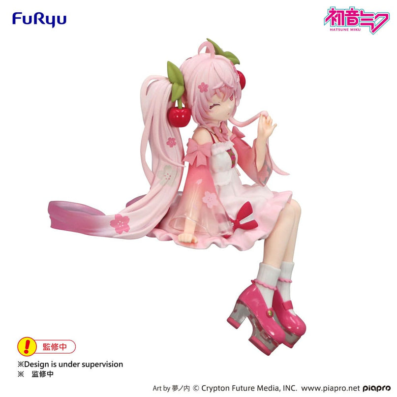 Hatsune Miku - Sakura Miku 2025 Wink Ver. Noodle Stopper PVC Statue 14 cm (FURYU)
